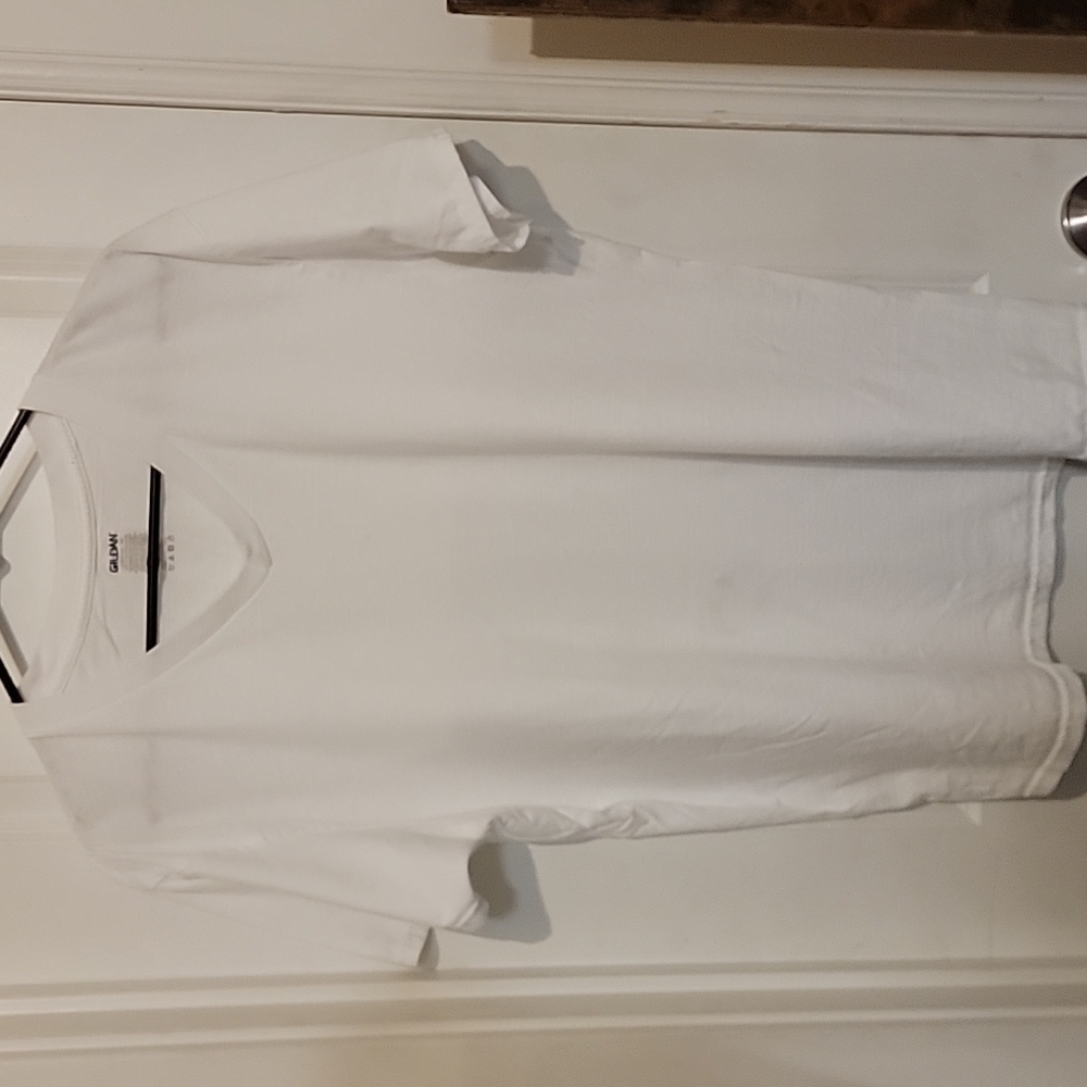 Men's large Gildan V neck